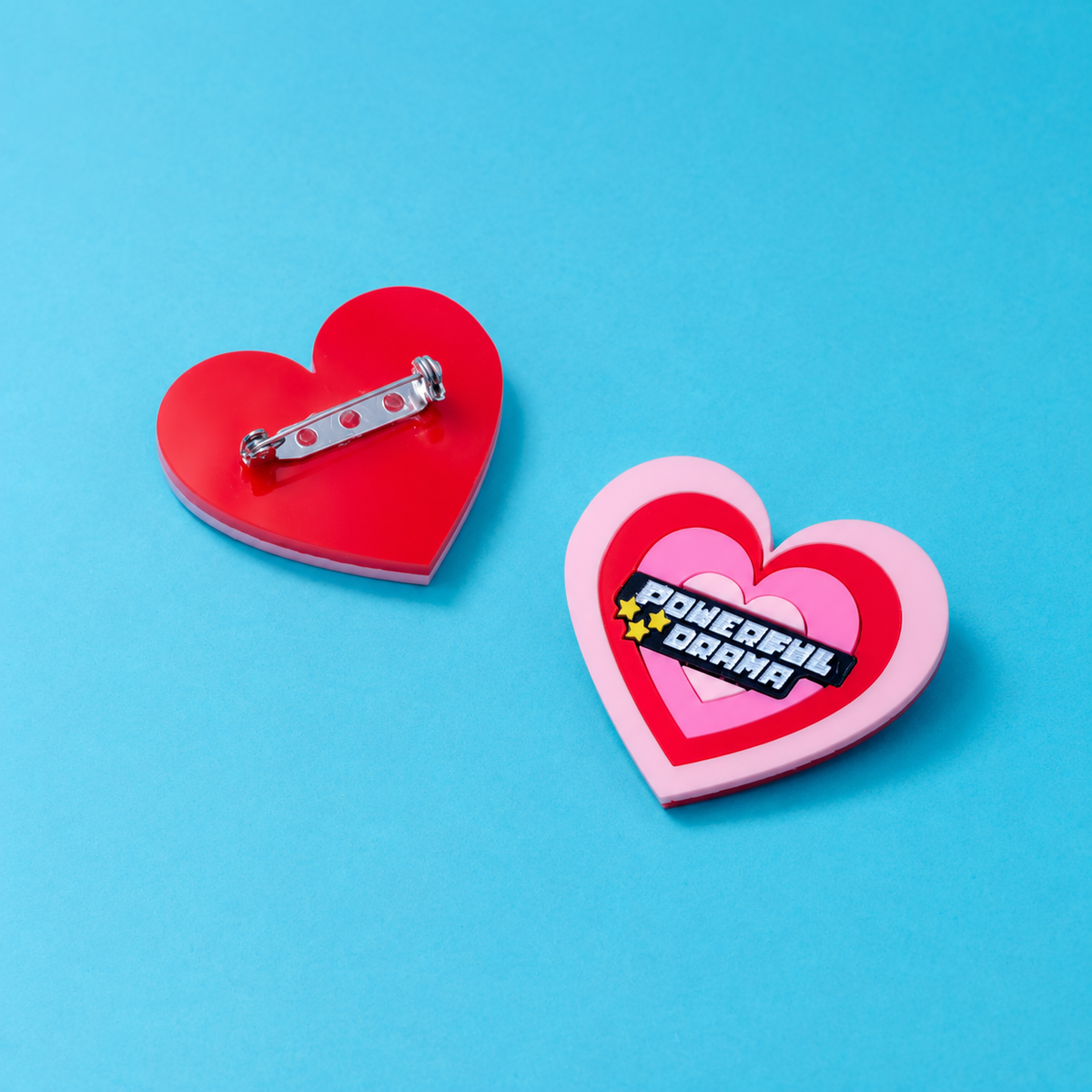 Powerful Drama Broche
