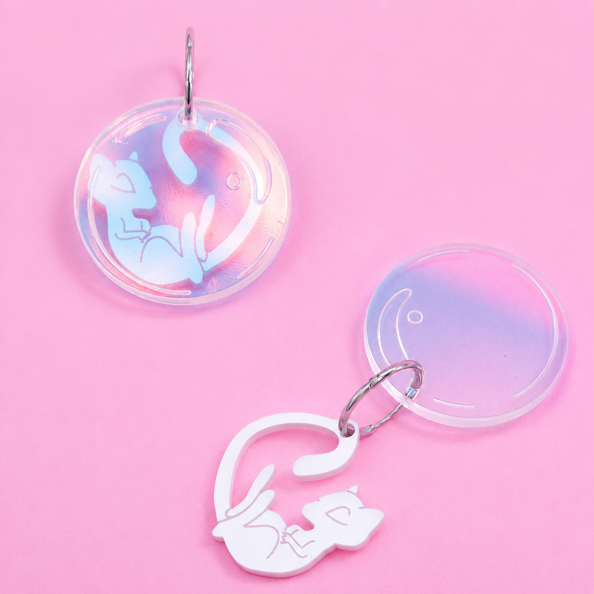 Nº151 Mew (Pendientes)