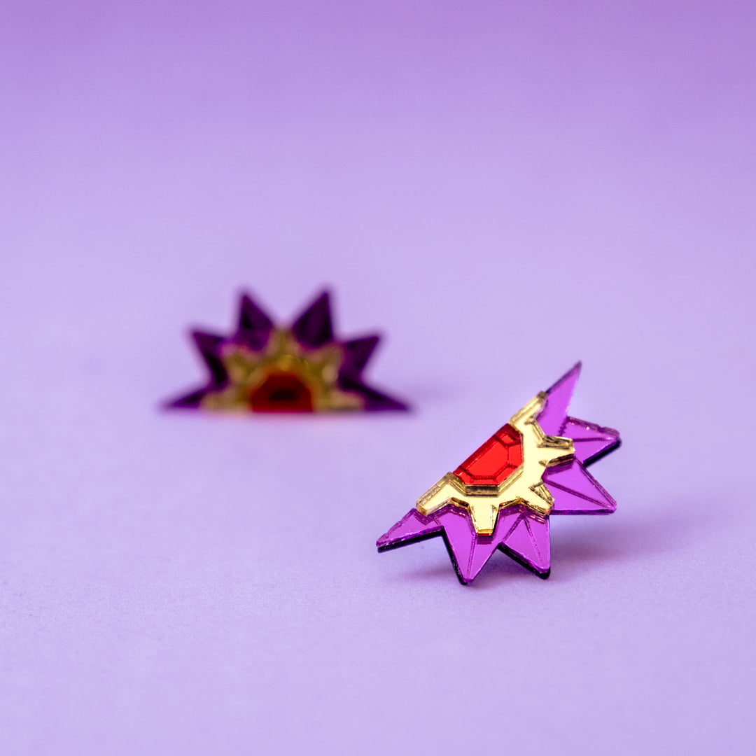 Pendientes de metacrilato inspirados en tu serie de anime de la infancia Pokémon, Estos pendientes tan originales y divertidos realizados a mano son geniales para el día a día