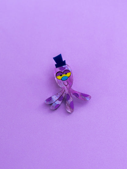 Pin de metacrilato inspirado en Octi de las Supernenas una de nuestras series de infancia favoritas