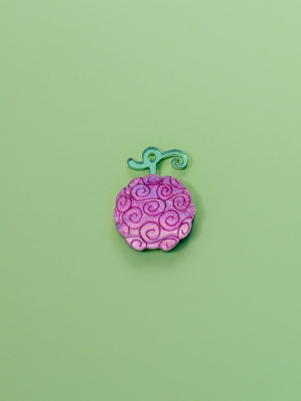 Choker y pendientes de metacrilato inspirado en las Frutas del diablo de one piece, elige tu fruta favorita, todas están llenas de color dando un poder único a tu look. Fruta Gomu Gomu de Luffy