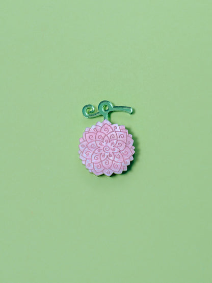 Choker y pendientes de metacrilato inspirado en las Frutas del diablo de one piece, elige tu fruta favorita, todas están llenas de color dando un poder único a tu look. Fruta Hana Hana de Nico Robin