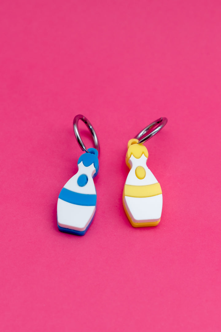 Los pendientes mas molones del verano, inspirados en el Grand prix y la prueba de los bolos, divertidos y coloridos ideales para lucirlos a diario 