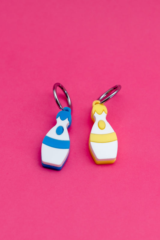 Los pendientes mas molones del verano, inspirados en el Grand prix y la prueba de los bolos, divertidos y coloridos ideales para lucirlos a diario 